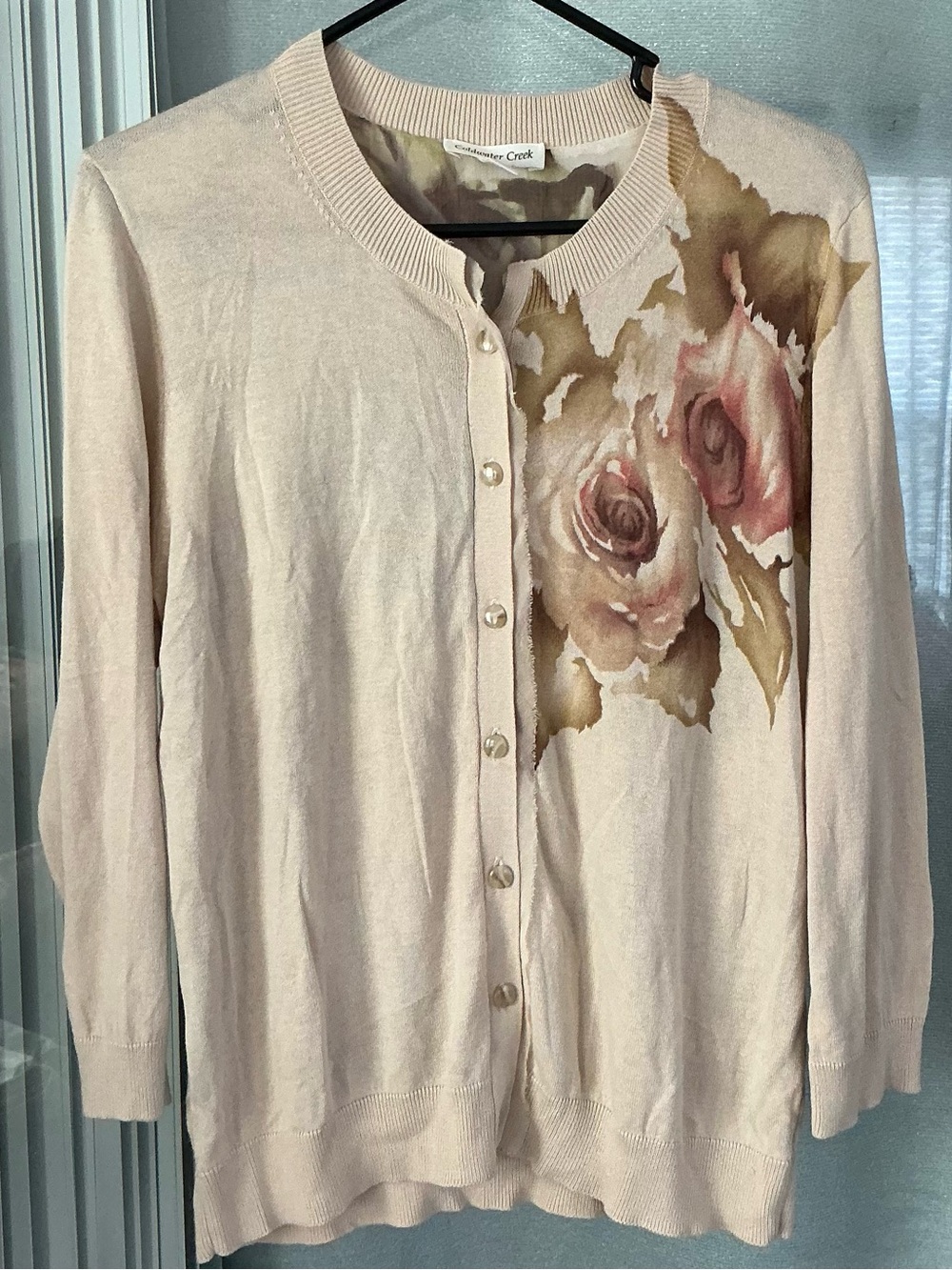 Cream Knit Cardigan